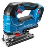 image:imageBattery amp Charger Not Included Dong Cheng 20V Brushless Jigsaw 26mm Stroke 8003500 SPM 045 Bevel 6Speed Orbital Action Dual LED Dust BlowerBare Tool